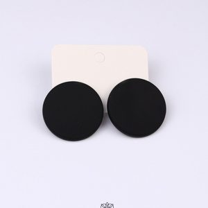 Aretes dots de colores black