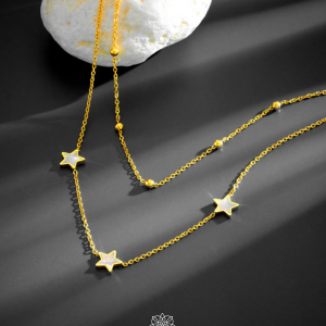 Cadena hilos de estrellas