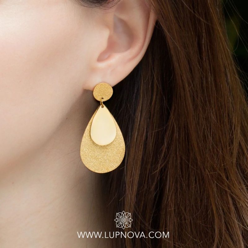 Aretes Golden Drops